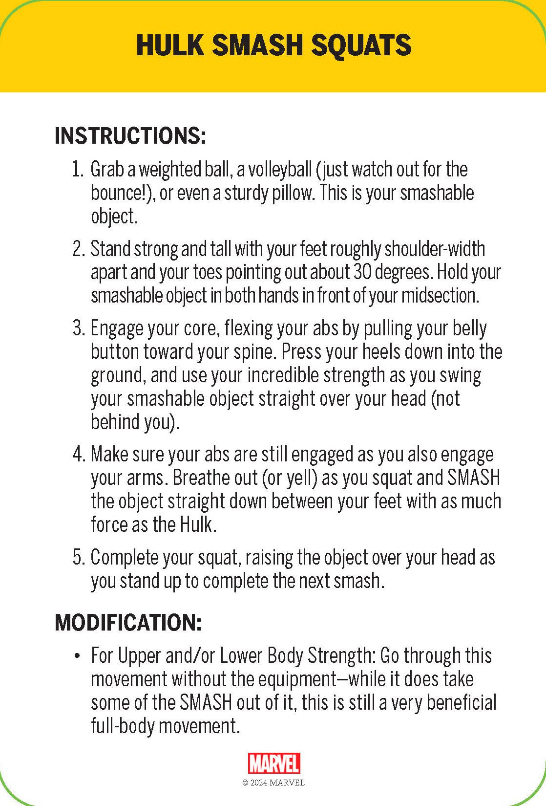 Marvel Fitness Deck: Be the Hero of Your Exercise Adventure