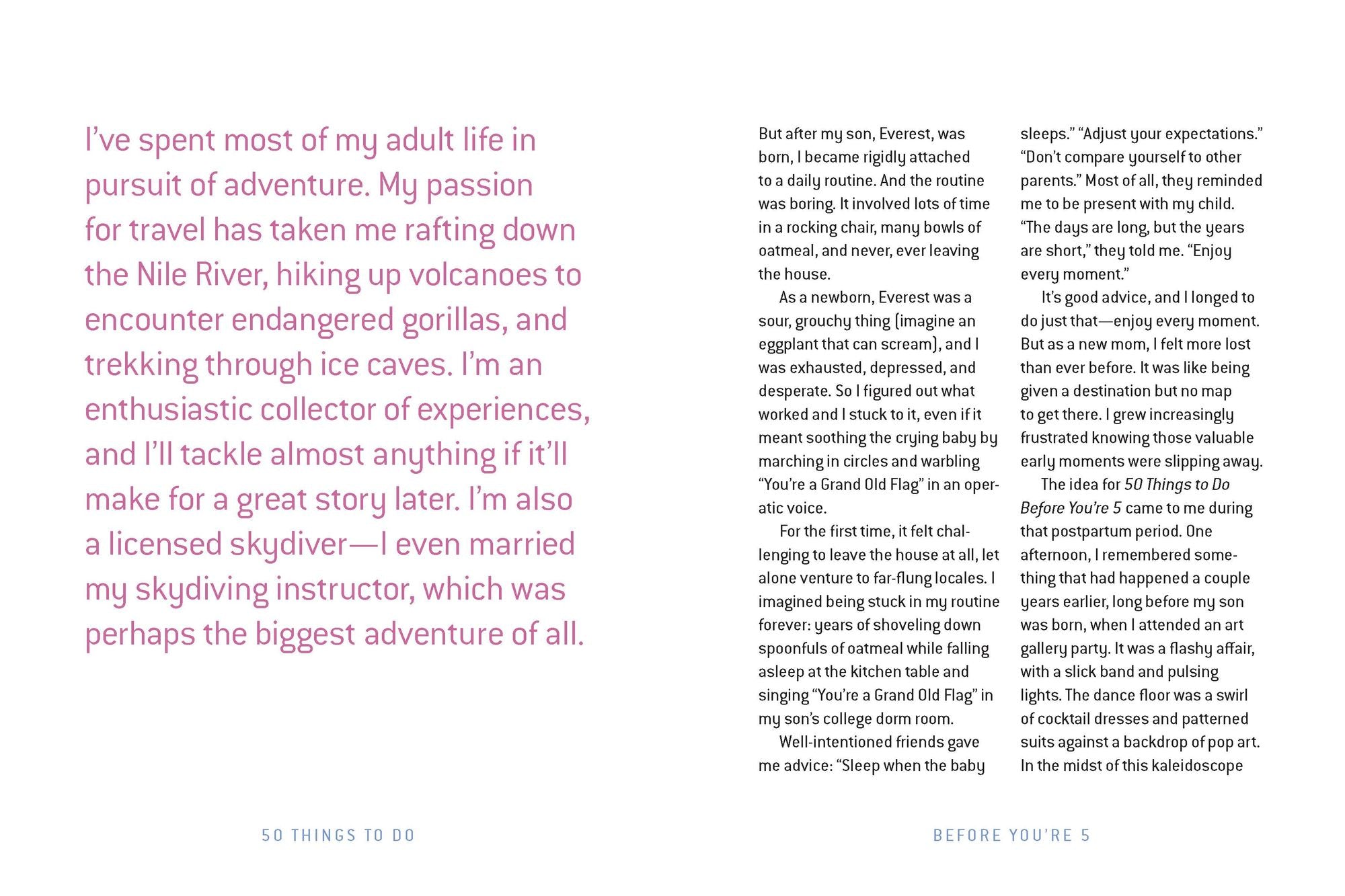 50 Things to Do Before You're 5 Journal: Must-Do Family Activities to Spark Fun, Connection, and Curiosity