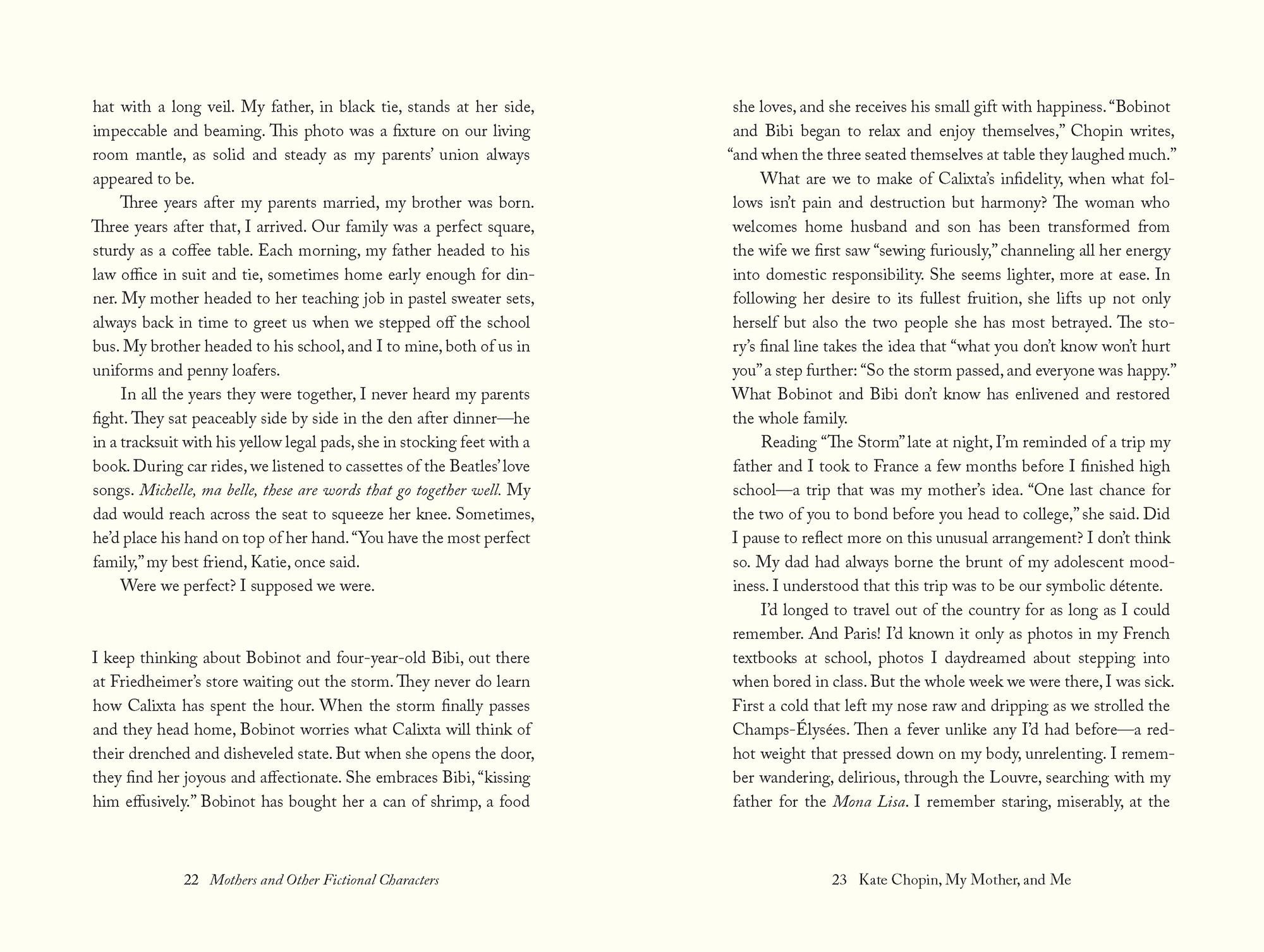 Mothers and Other Fictional Characters: A Memoir in Essays