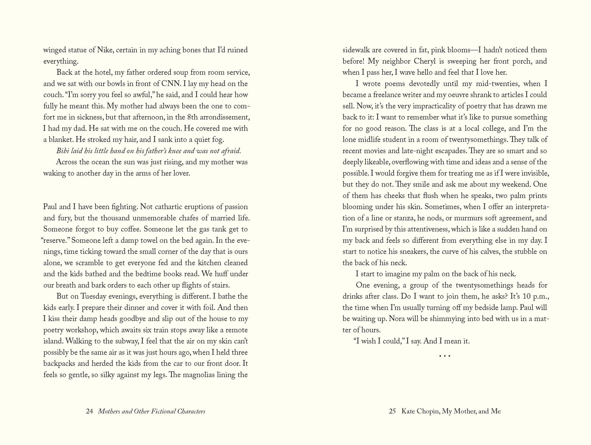 Mothers and Other Fictional Characters: A Memoir in Essays