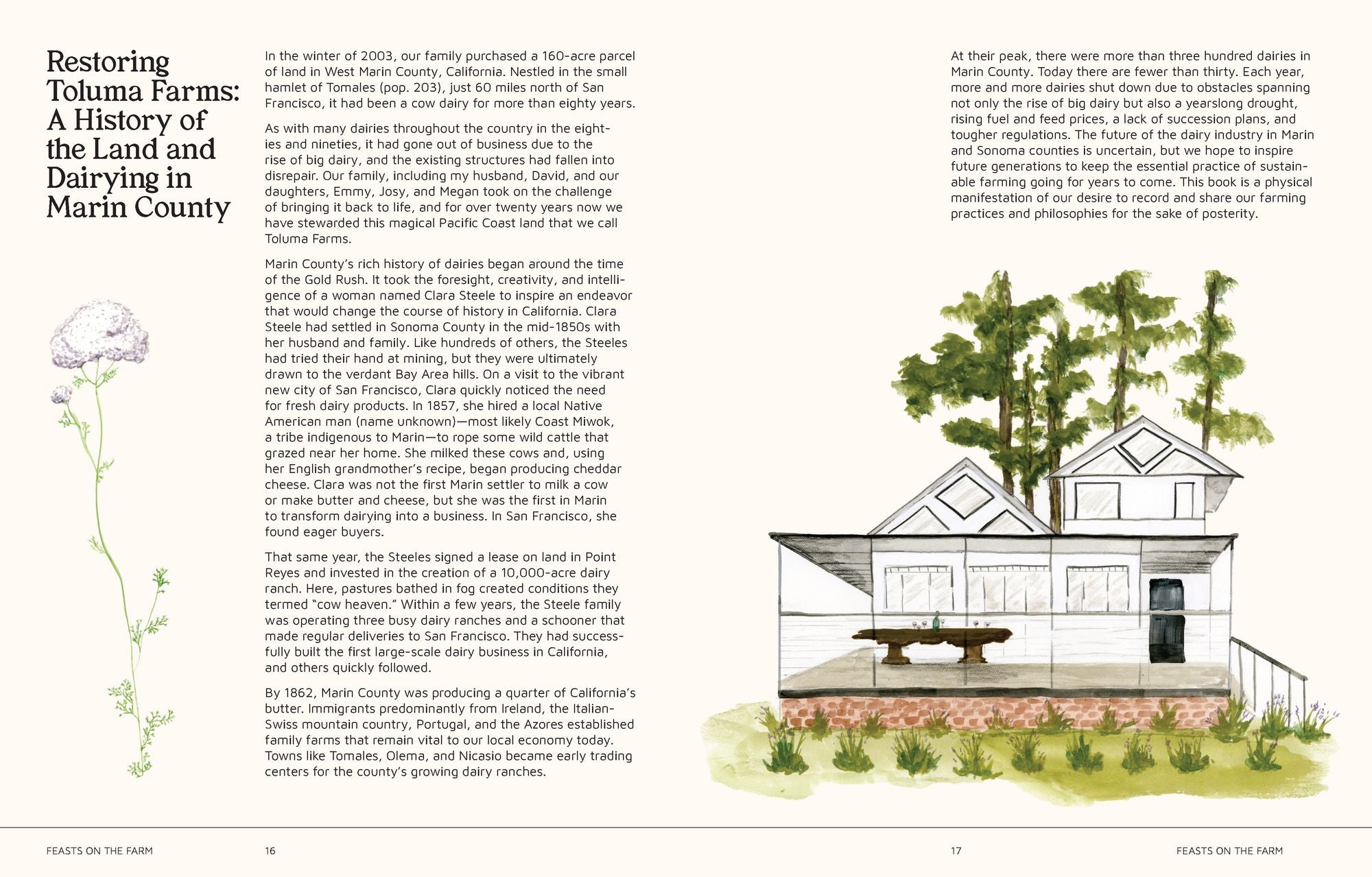 Feasts on the Farm: Over 60 Seasonal Recipes and Stories of Sustainable Farming from Tomales Farmstead Creamery