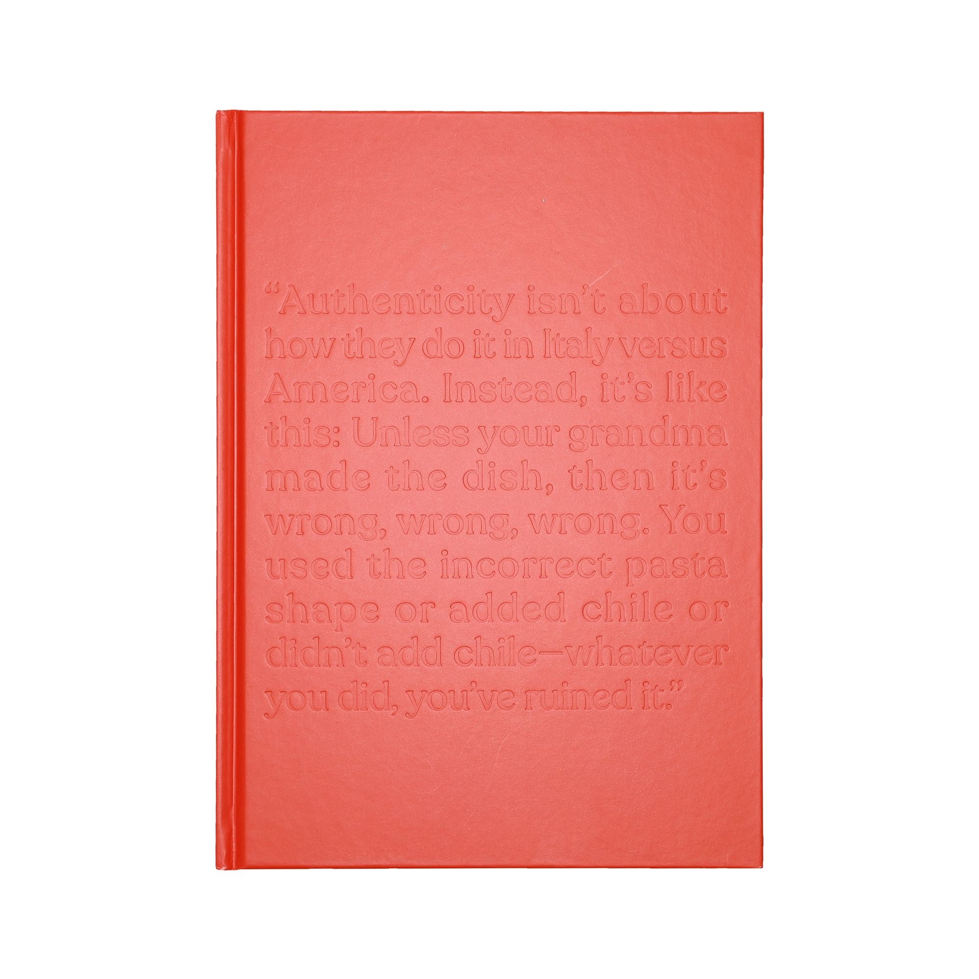 Your Pasta Sucks: A "Cookbook"