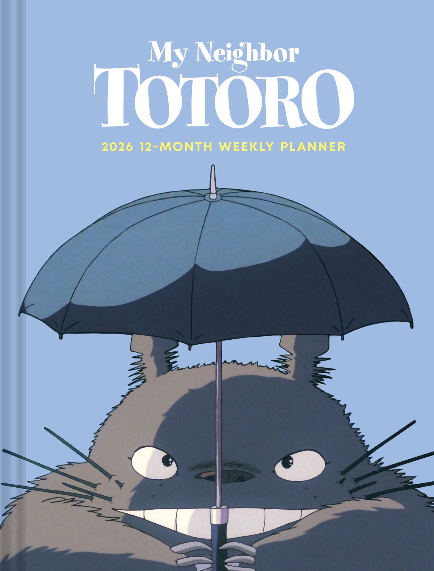 2026 Studio Ghibli My Neighbor Totoro 12-Month Weekly Planner