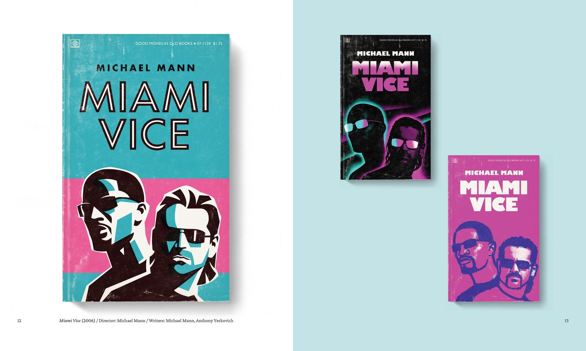 Good Movies as Old Books: Films Reimagined as Vintage Book Covers
