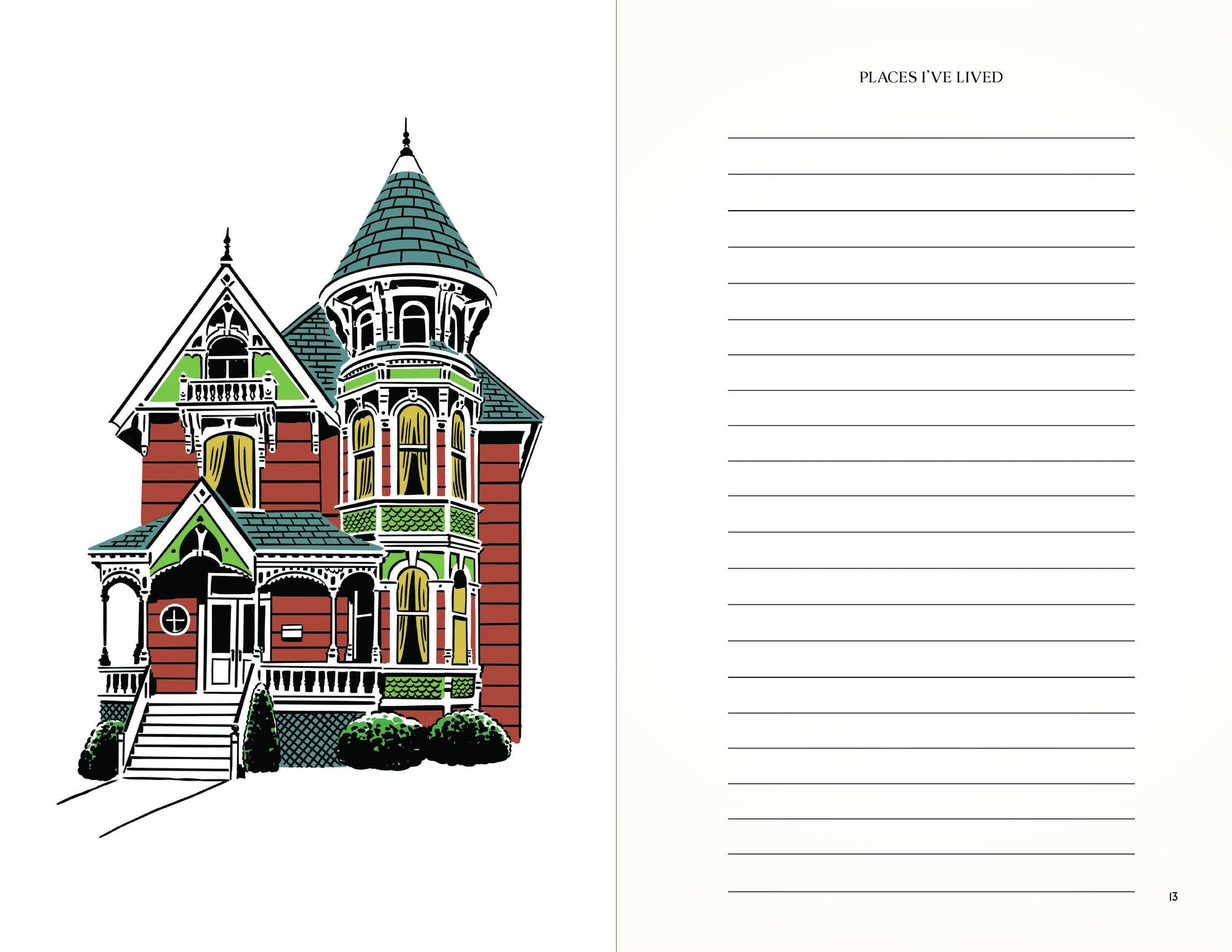 Listography Journal (Updated Edition): My Life in Lists