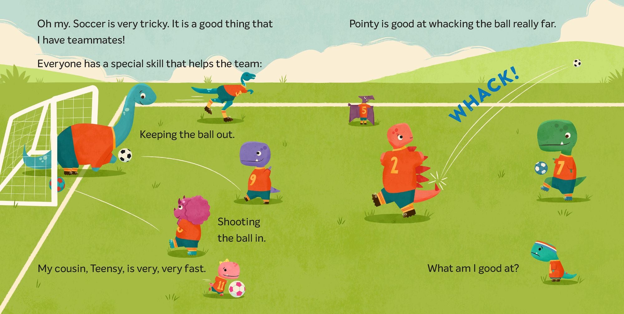 Tiny T. Rex Tries Soccer: A Tiny T. Rex Book-Includes Stickers Inside!