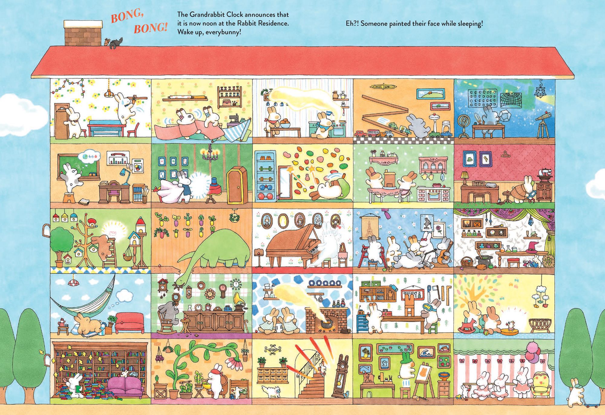 Welcome to the Rabbit Residence: A Seek-and-Find Story