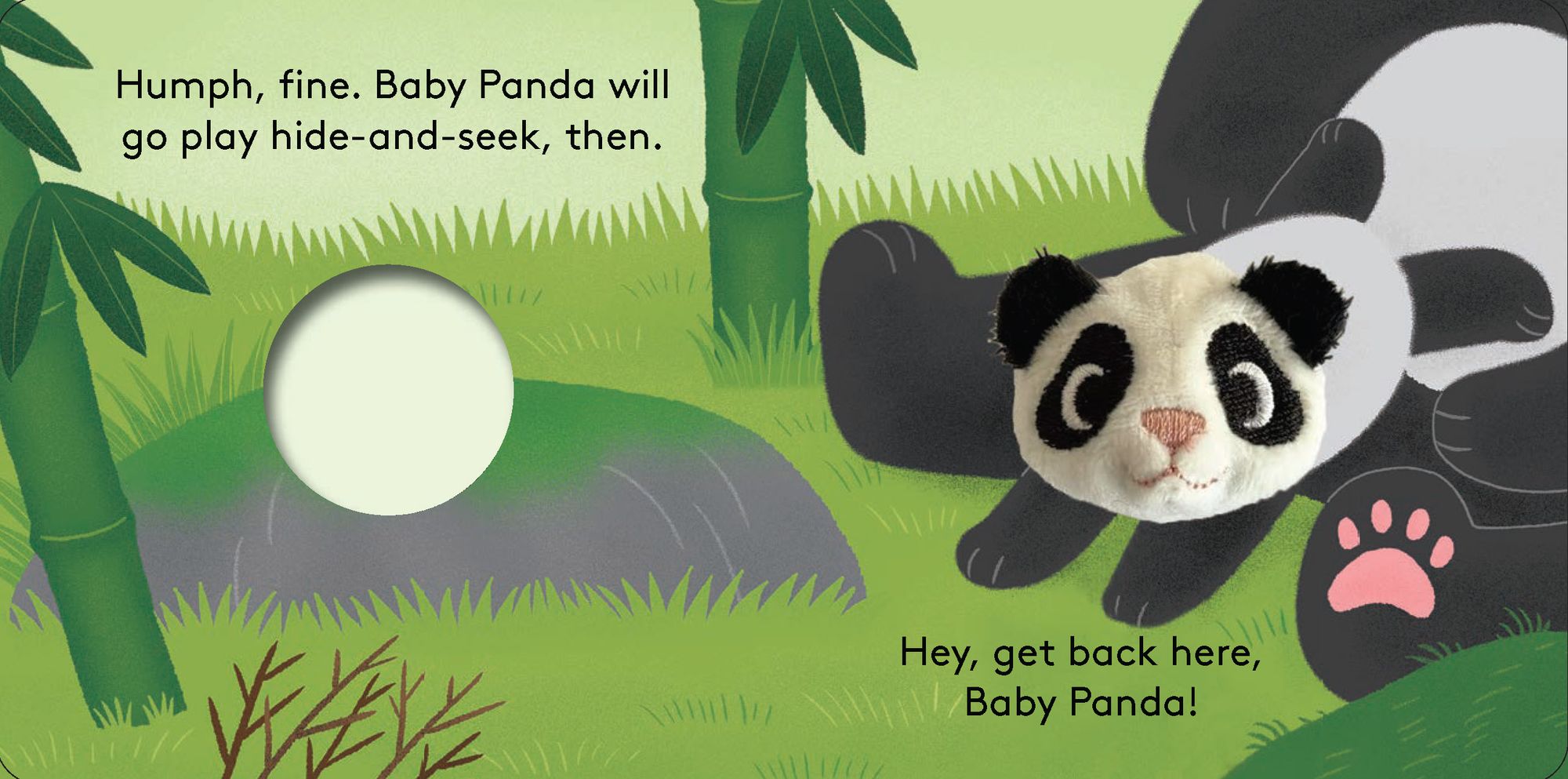 Baby Panda: Finger Puppet Book