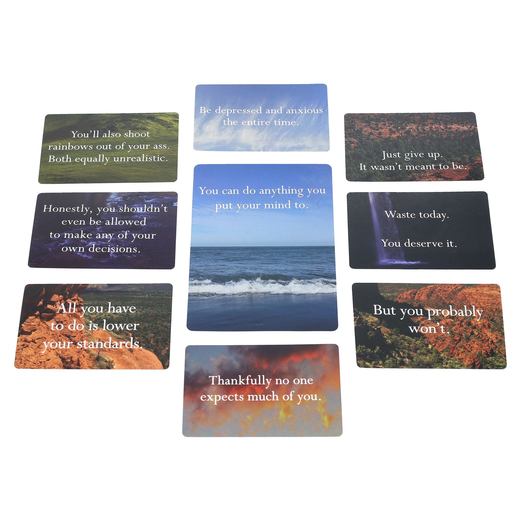 Disappointing Affirmations: The Game: Life isn't a game. At least not one you can win.