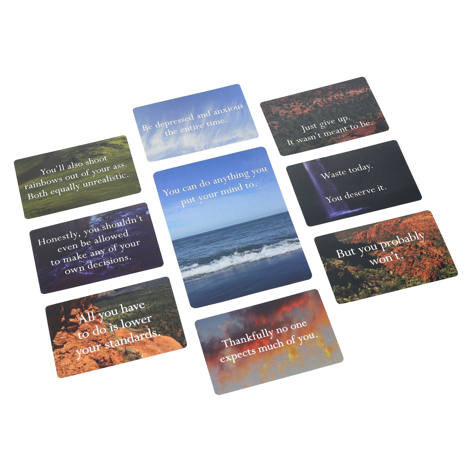 Disappointing Affirmations: The Game: Life isn't a game. At least not one you can win.