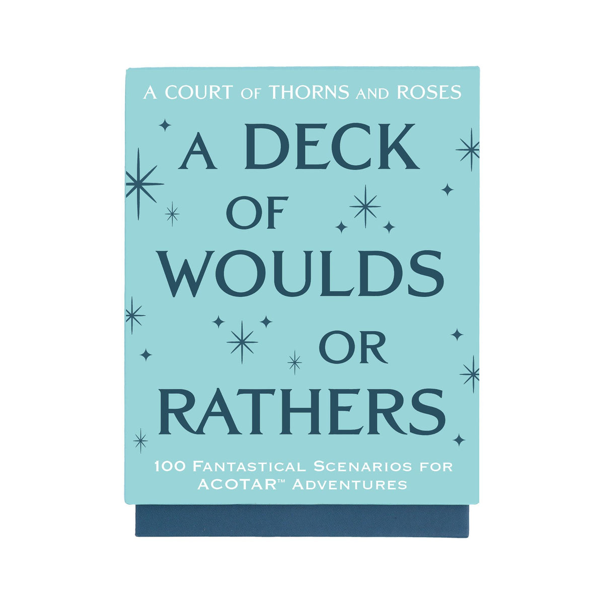 A Court of Thorns and Roses Official Deck: A Deck of Woulds or Rathers: 100 Fantastical Scenarios for ACOTAR Adventures--from the ACOTAR Collection