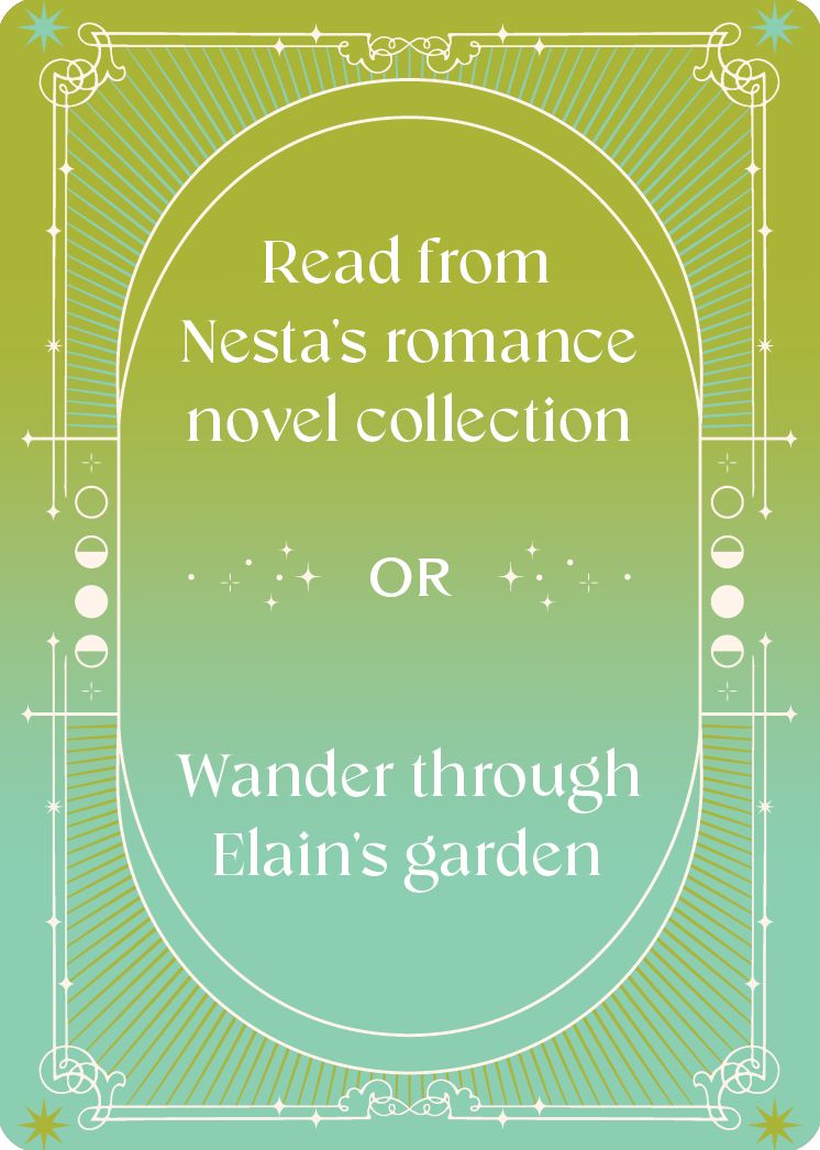A Court of Thorns and Roses Official Deck: A Deck of Woulds or Rathers: 100 Fantastical Scenarios for ACOTAR Adventures--from the ACOTAR Collection