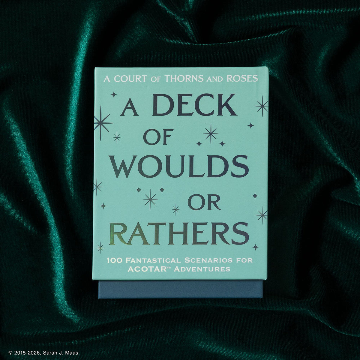 A Court of Thorns and Roses Official Deck: A Deck of Woulds or Rathers: 100 Fantastical Scenarios for ACOTAR Adventures--from the ACOTAR Collection