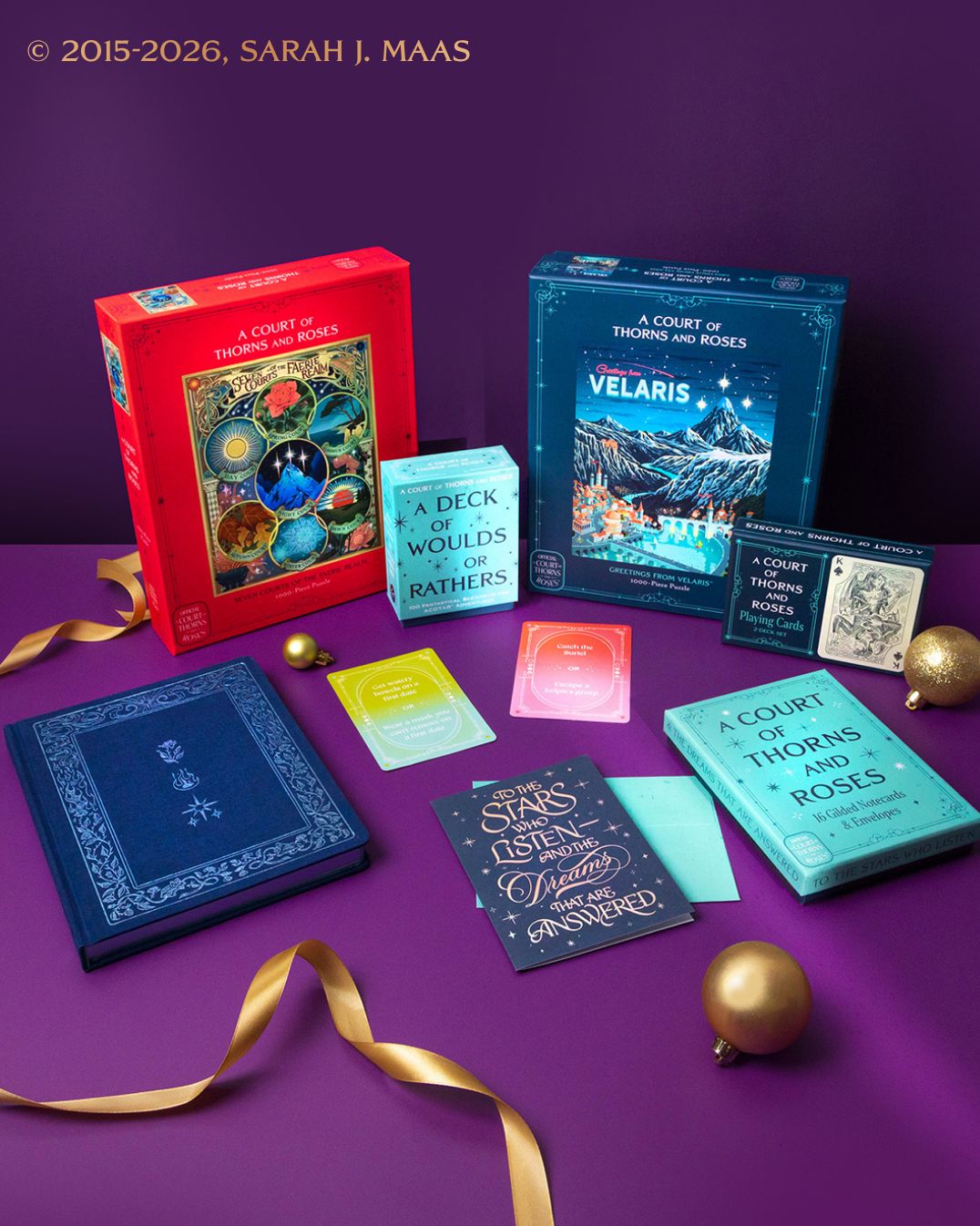 A Court of Thorns and Roses Official Deck: A Deck of Woulds or Rathers: 100 Fantastical Scenarios for ACOTAR Adventures--from the ACOTAR Collection