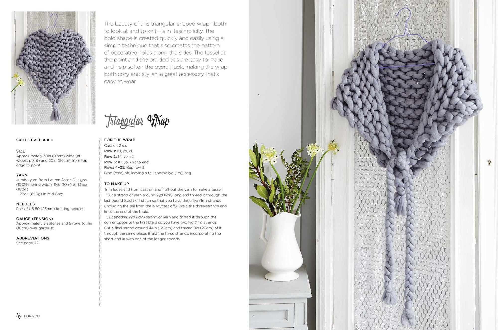 Chunky Knits: 35 projects to make: Stylish and quick designs made with super-size needles