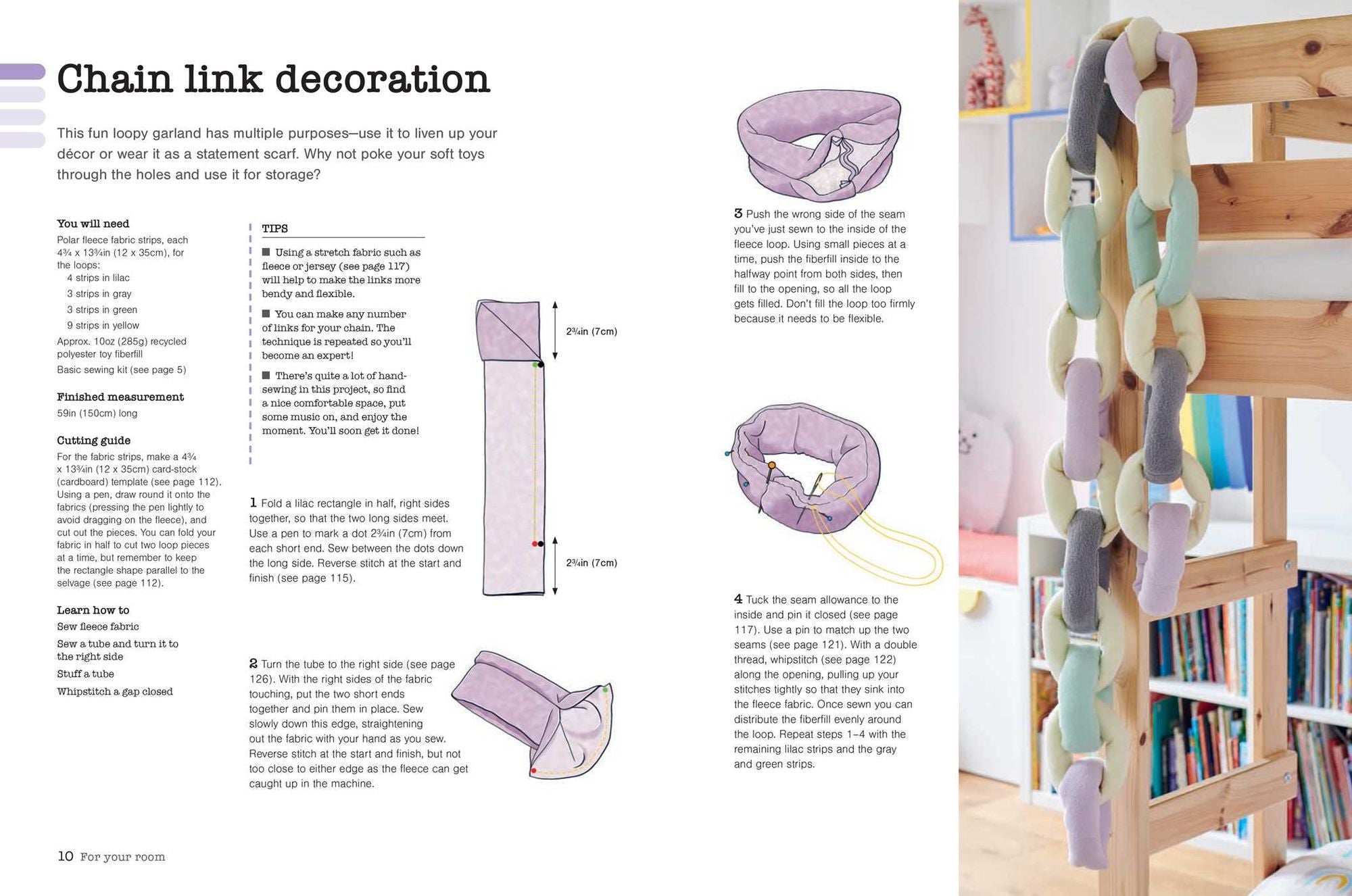 Sewing Machine Projects for Children: For children aged 7+ years - A fun and creative guide to making 30 toys, decorations, bags, and more
