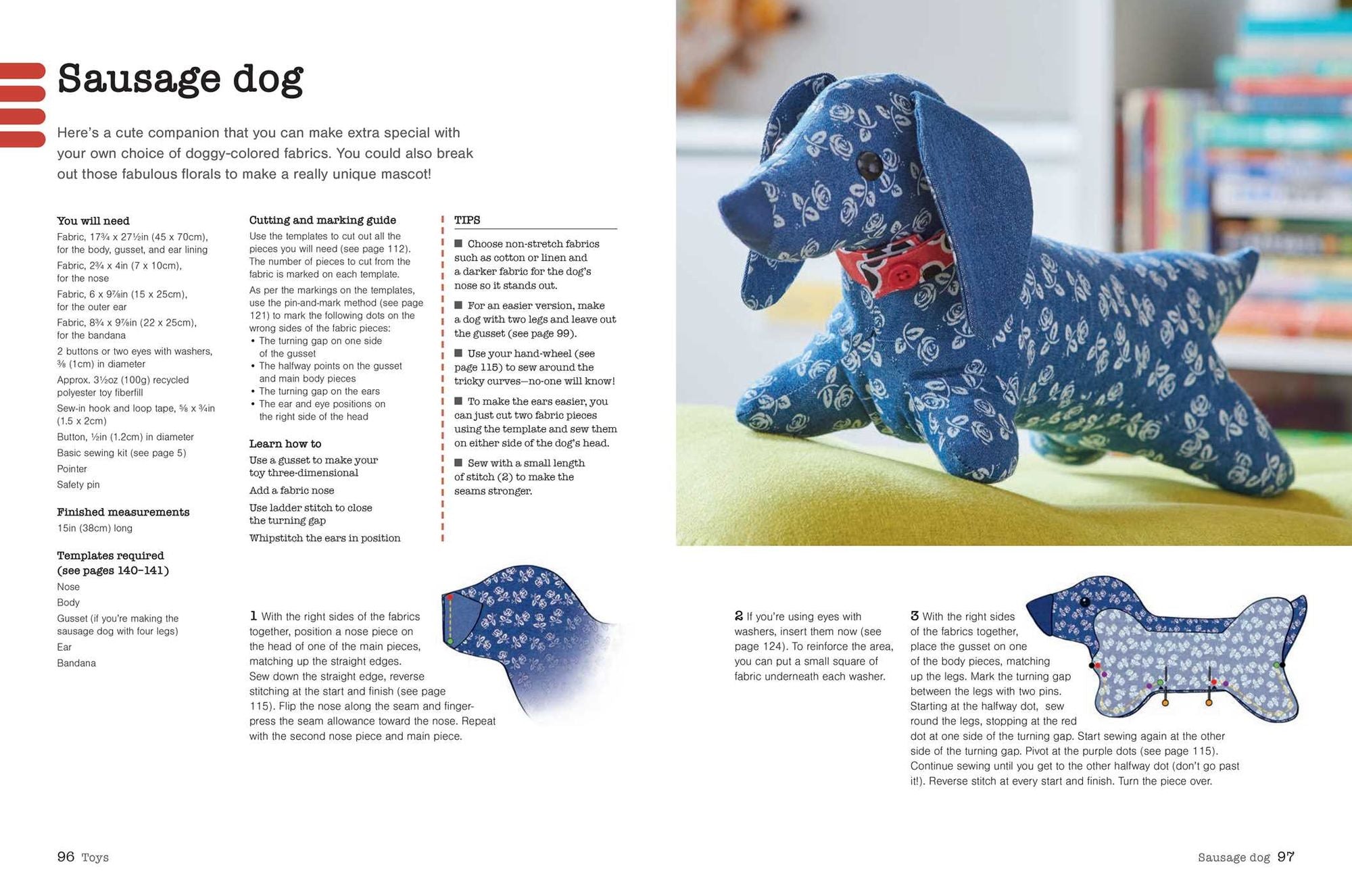 Sewing Machine Projects for Children: For children aged 7+ years - A fun and creative guide to making 30 toys, decorations, bags, and more
