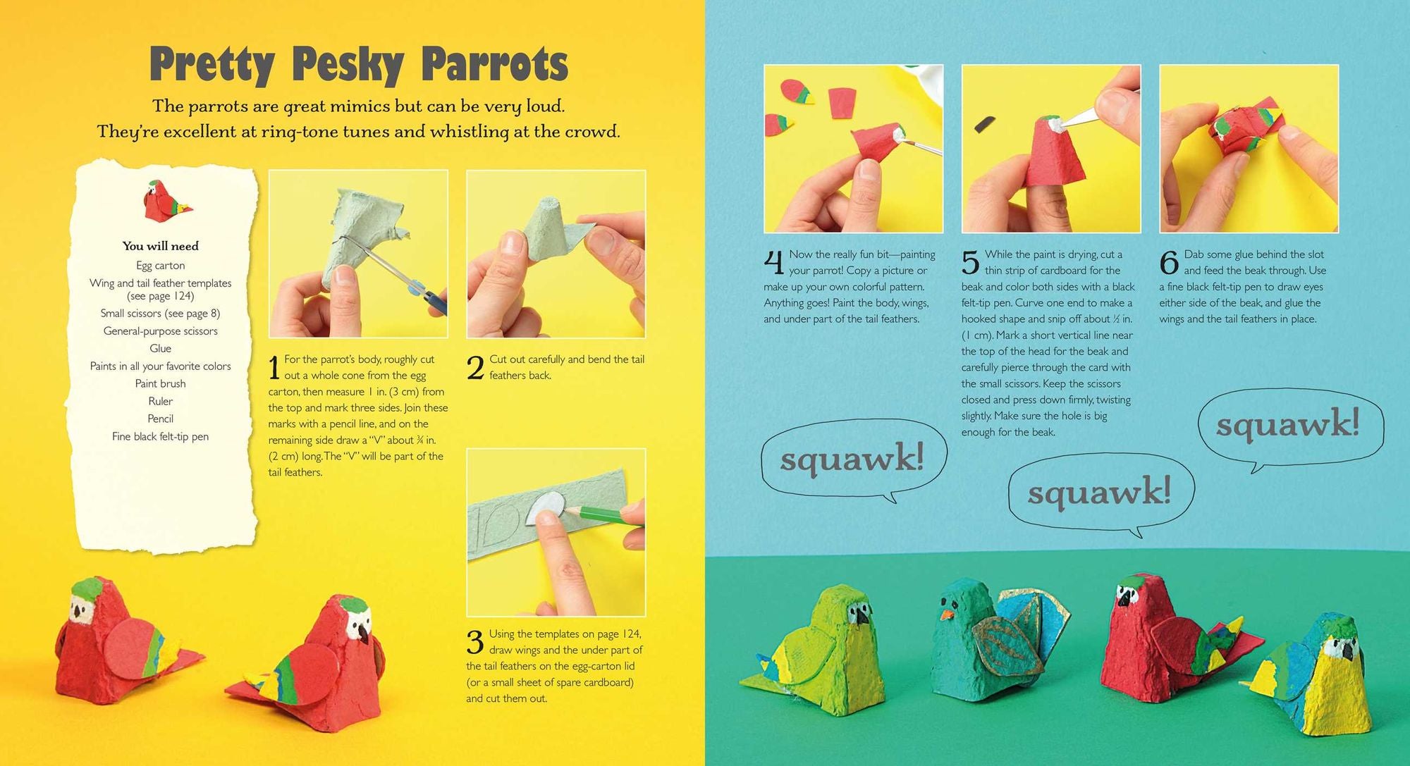 Make Your Own Zoo: 35 projects to make: Cardboard creature crafts for kids made from recycled packaging