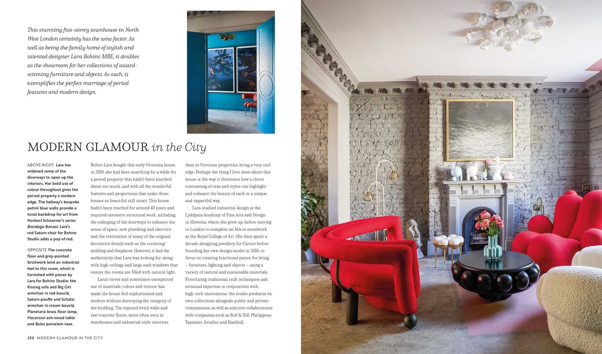 Faded Glamour in the City: Romantic interiors for urban living