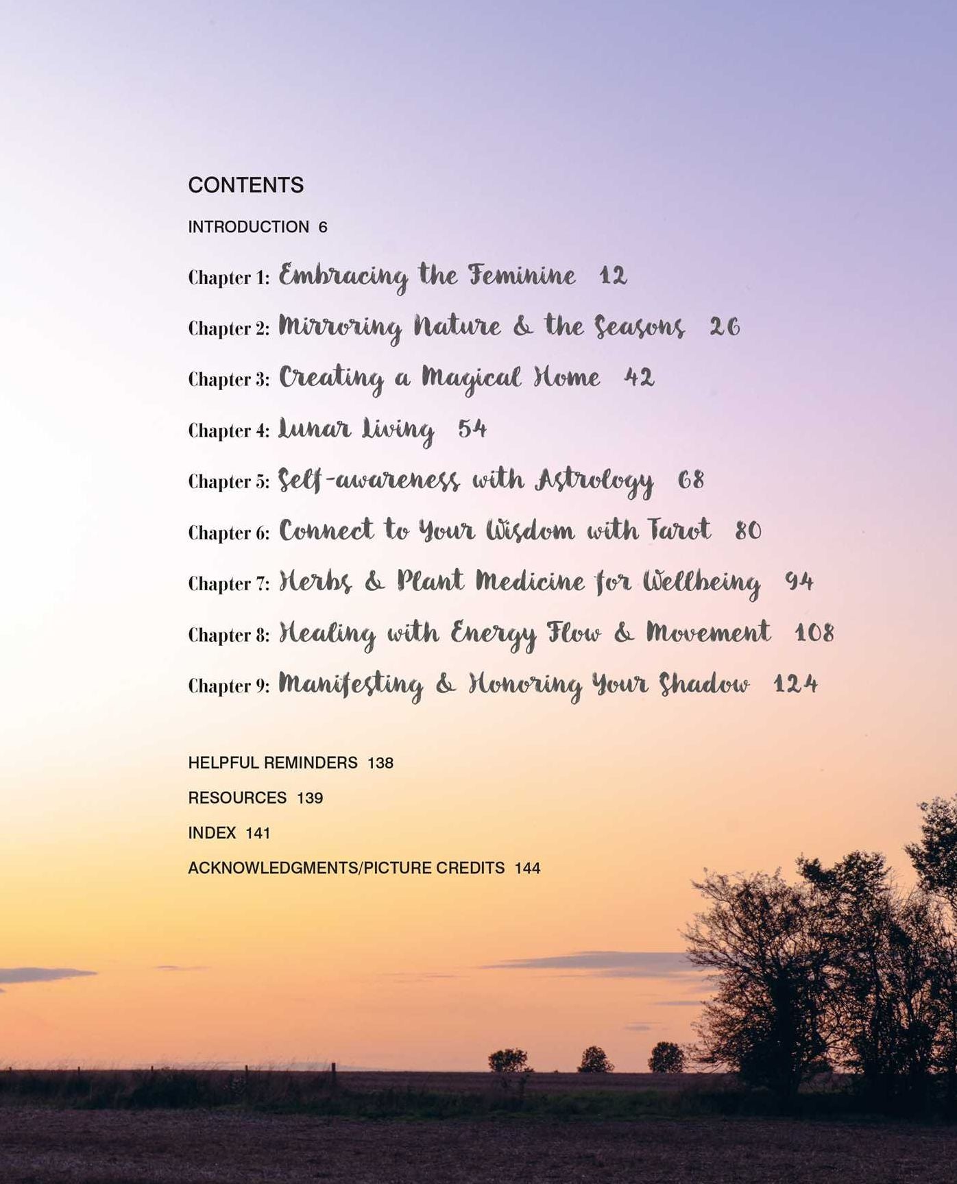 Essential Self-Care: Tarot, breathwork, astrology, moon cycles, restorative recipes, crystals, and more