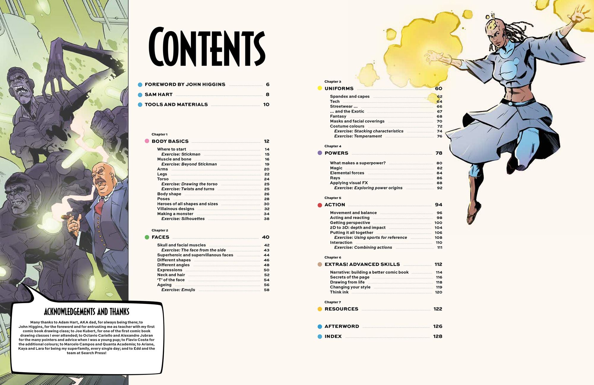 Comic Art Superheroes: Your Master Guide to Drawing Awesome Heroes, Villains and Monsters