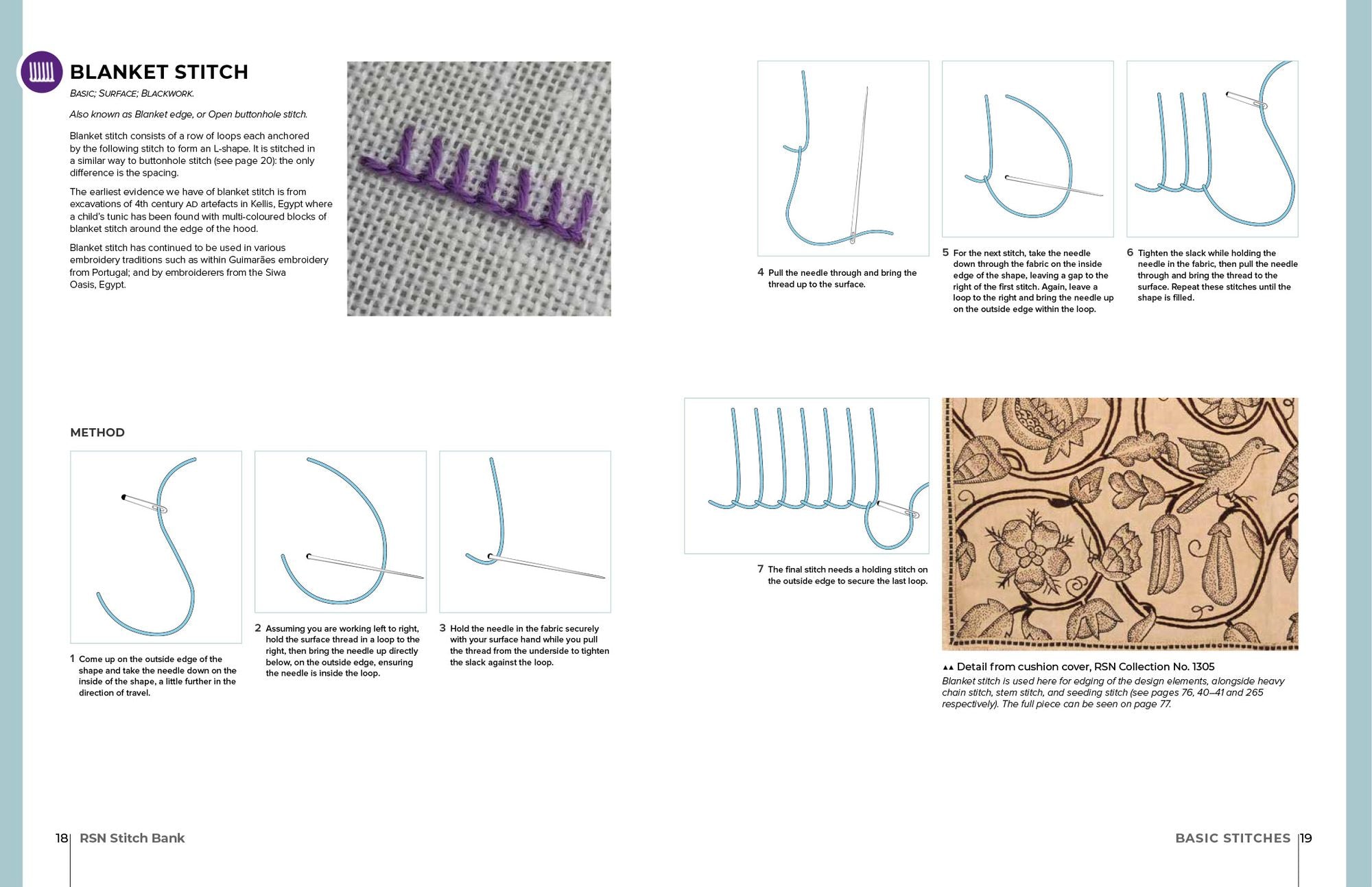 RSN Stitch Bank: 200 Essential Embroidery Stitches