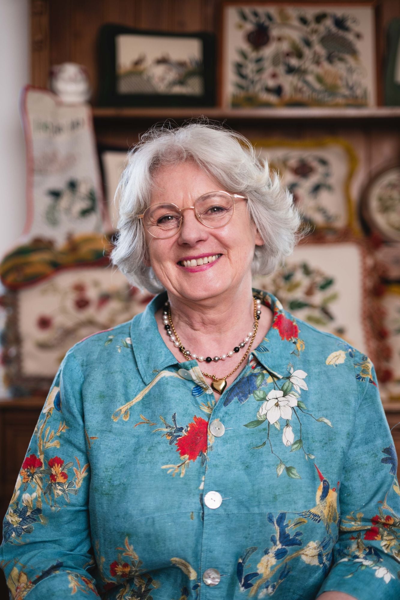 Crewelwork Then and Now: Exploring traditional designs and contemporary stitching