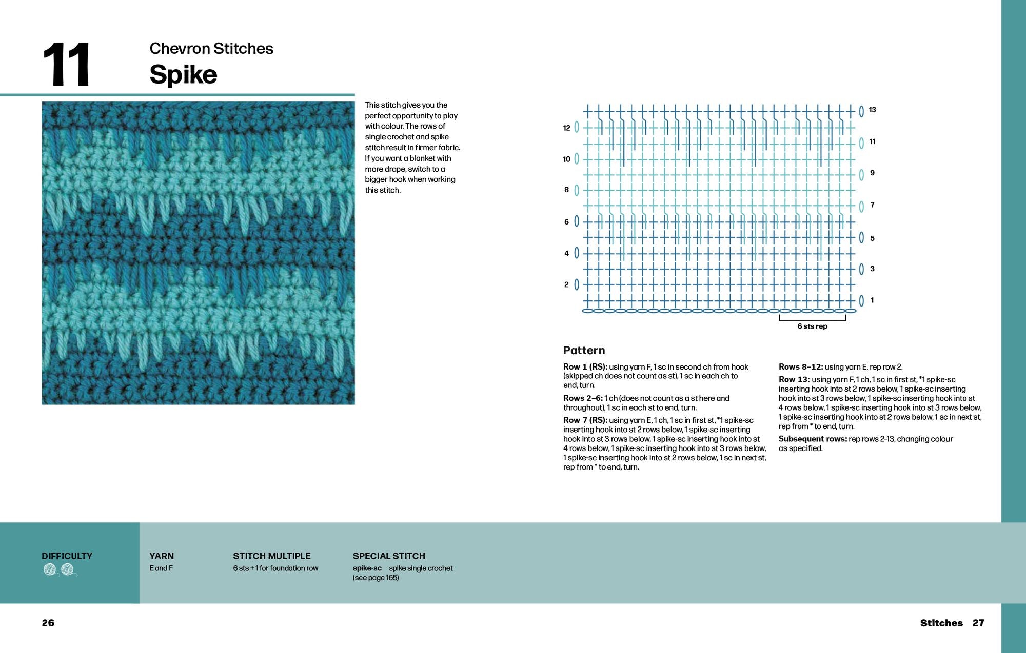 The Crochet Stitch Companion for Blankets and Afghans: 60 stitches, motifs and edges to create your perfect project