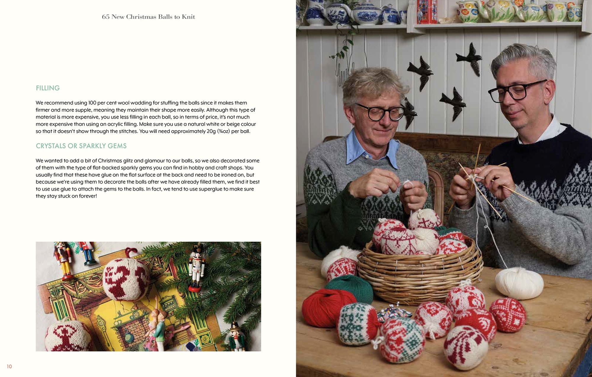 65 New Christmas Balls to Knit: Make your own Nordic-inspired heirloom decorations