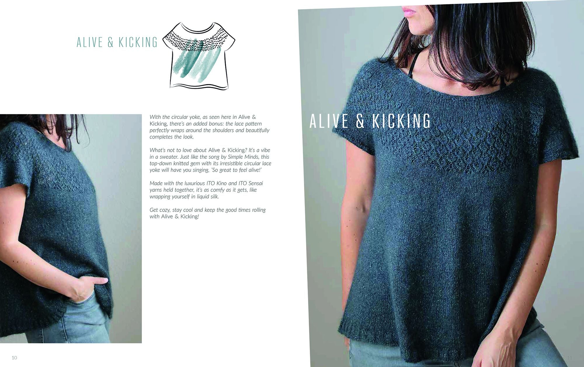 Easy Sweaters to Knit: Stylish knitting patterns for sweaters and cardigans