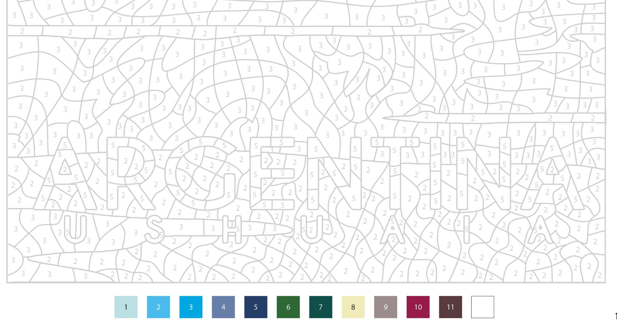 Color by Numbers Travel: 40 mystery pictures to reveal