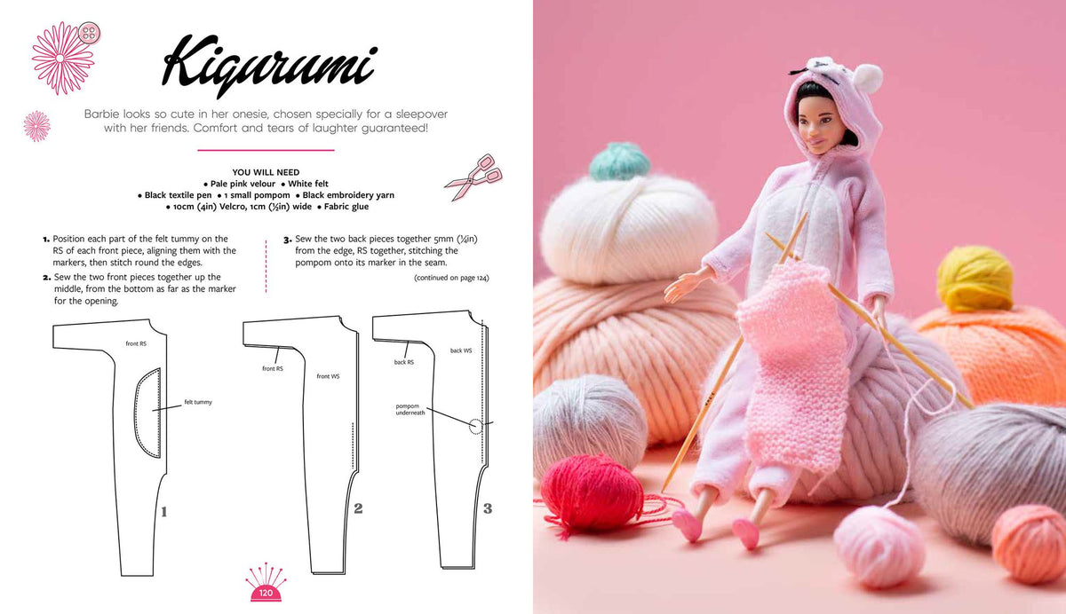 Sewing Clothes for Barbie: 50 modern designs for fashion dolls