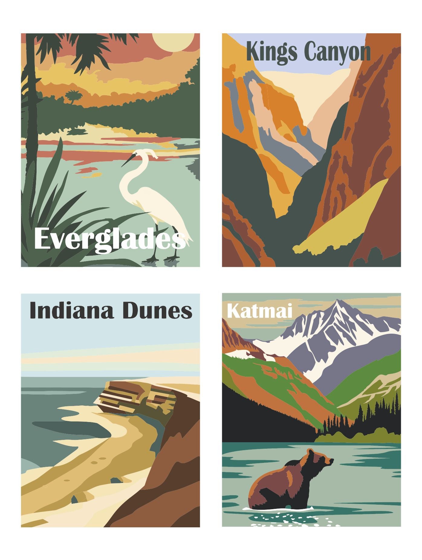Color by Numbers US National Parks: 40 mystery pictures to reveal