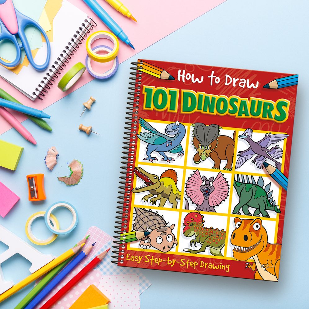 How to Draw 101 Dinosaurs