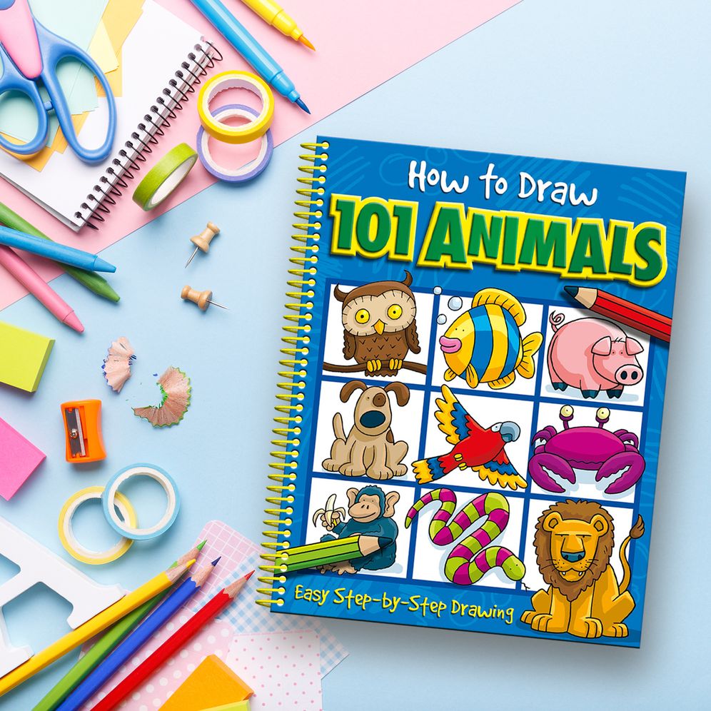 How To Draw 101 Animals