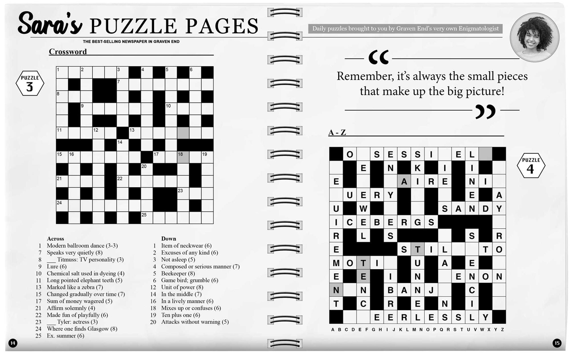 The Puzzle Murders: Crosswords, Sudoku and Logic Puzzles to Tax Your Sleuthing Skills!