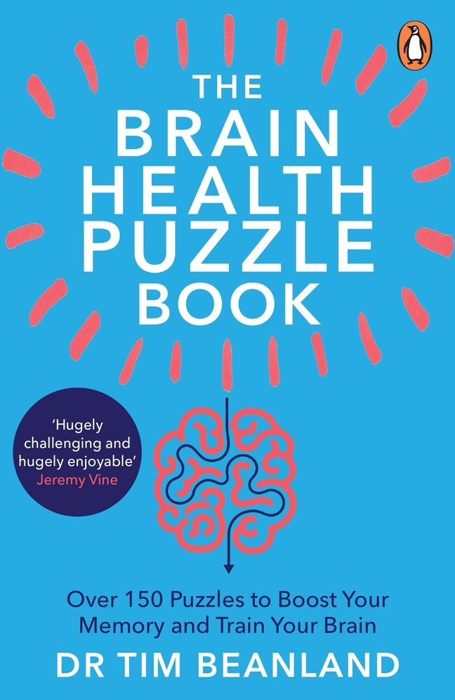 The Brain Health Puzzle Book: Over 150 Puzzles to Boost Your Memory and Train Your Brain