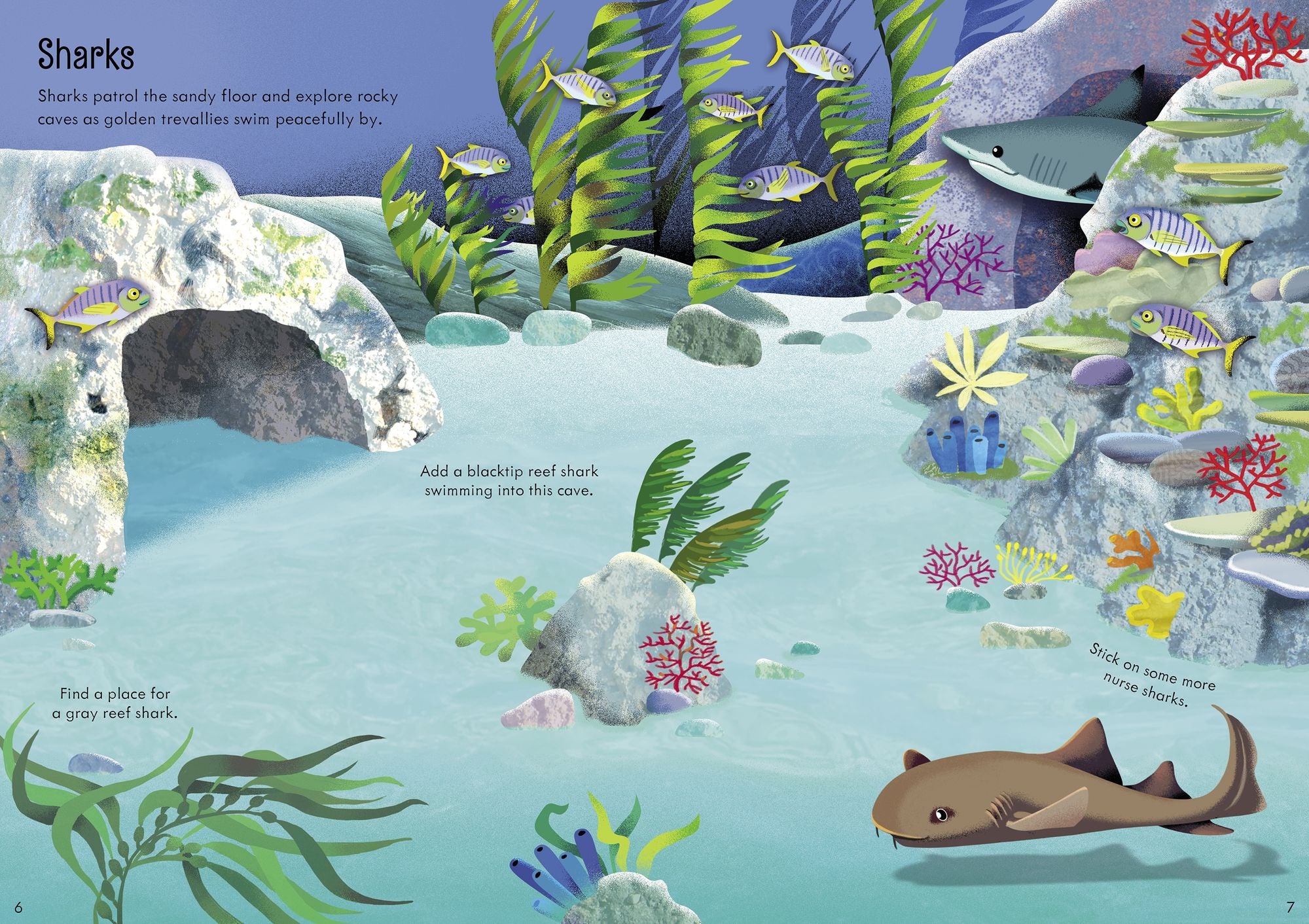 Little First Stickers Aquarium