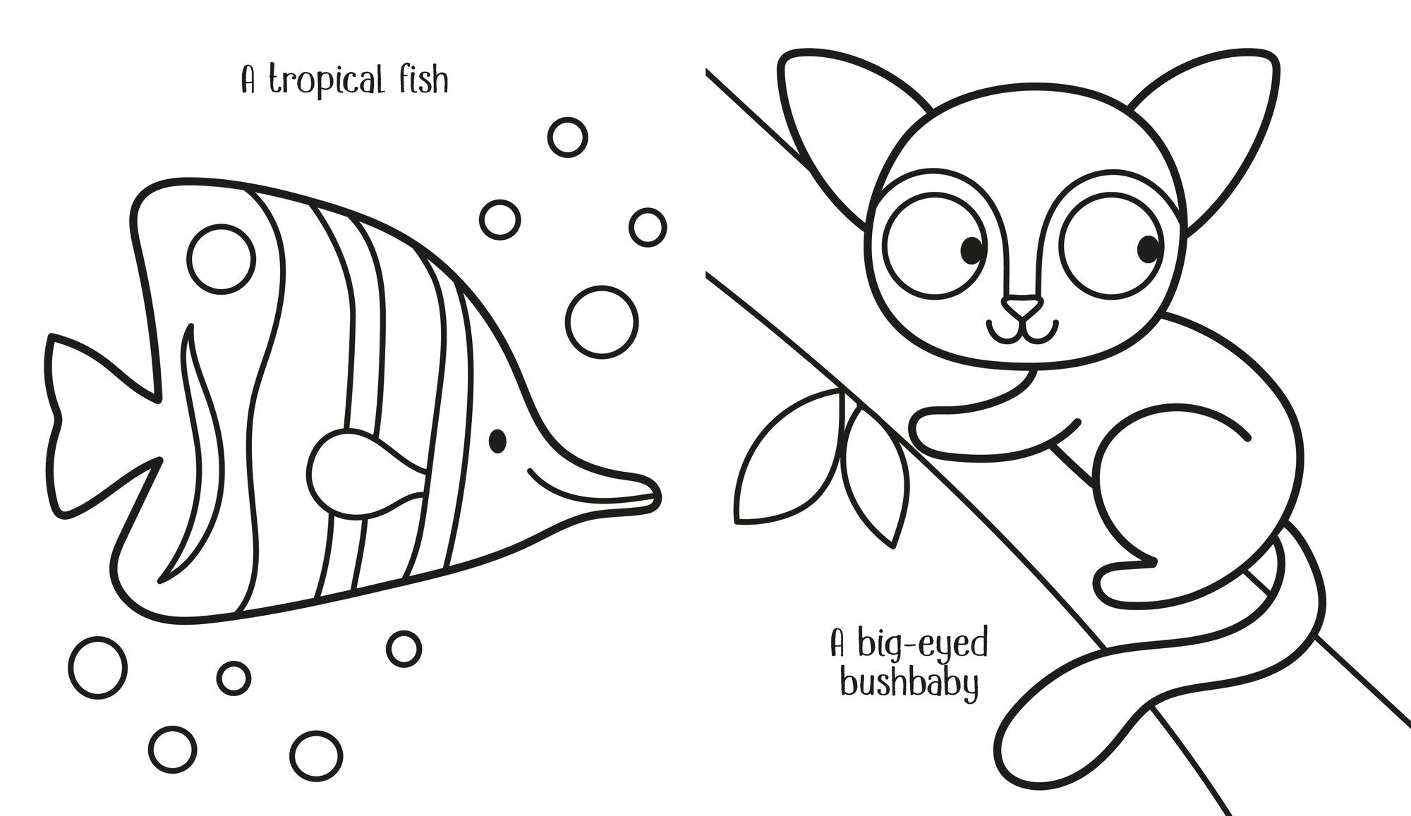 My Big Animal Coloring Book