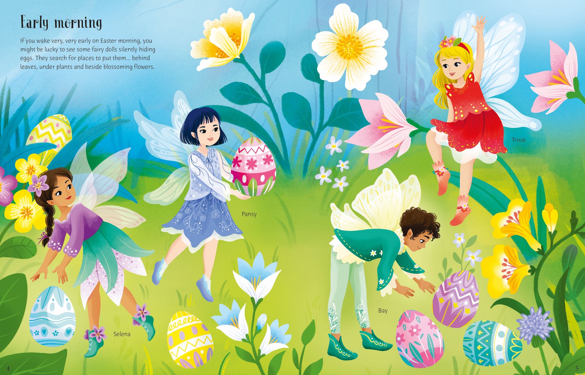 Sticker Dolly Dressing Easter Egg Hunt
