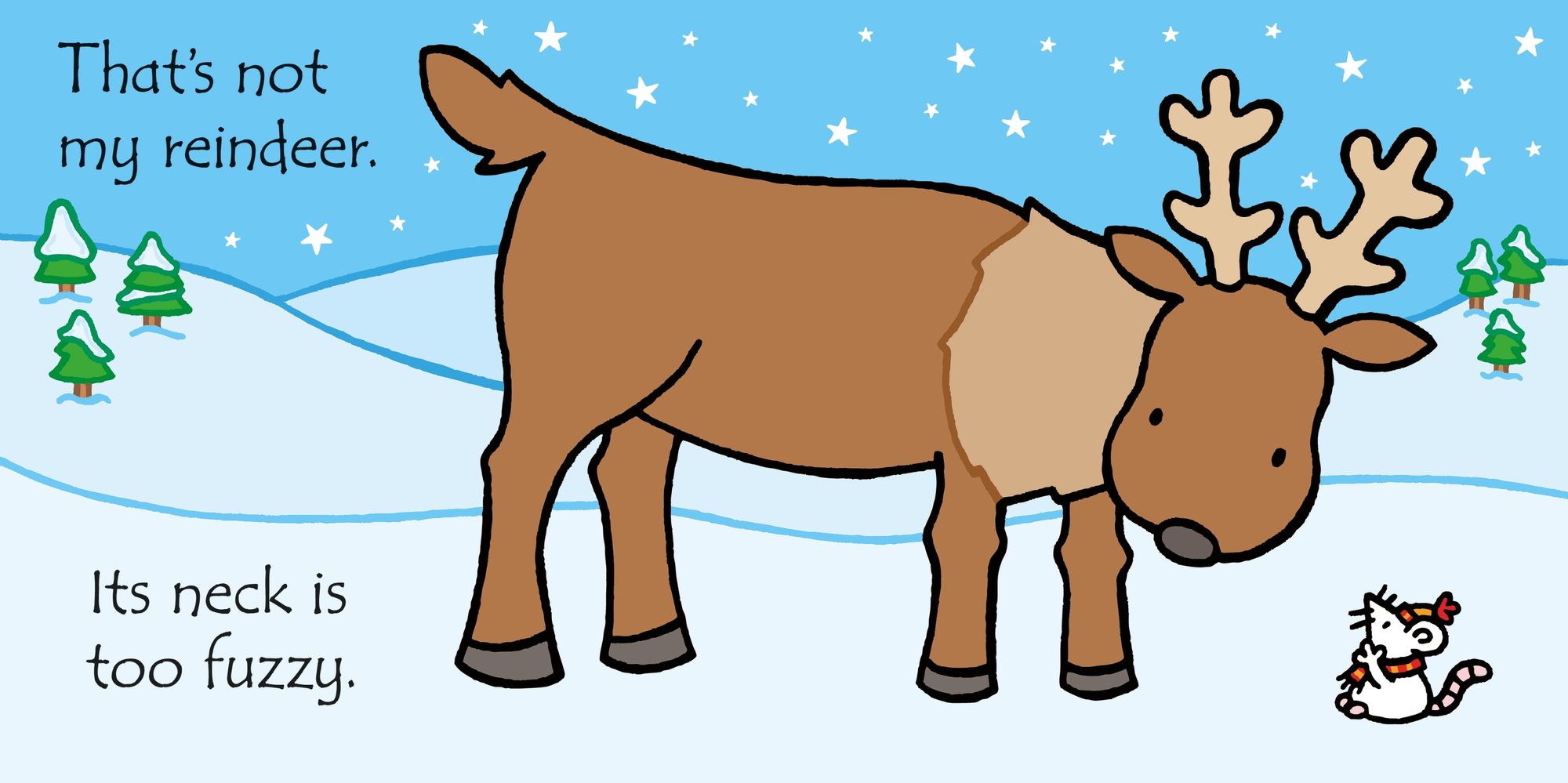 That's not my reindeer...