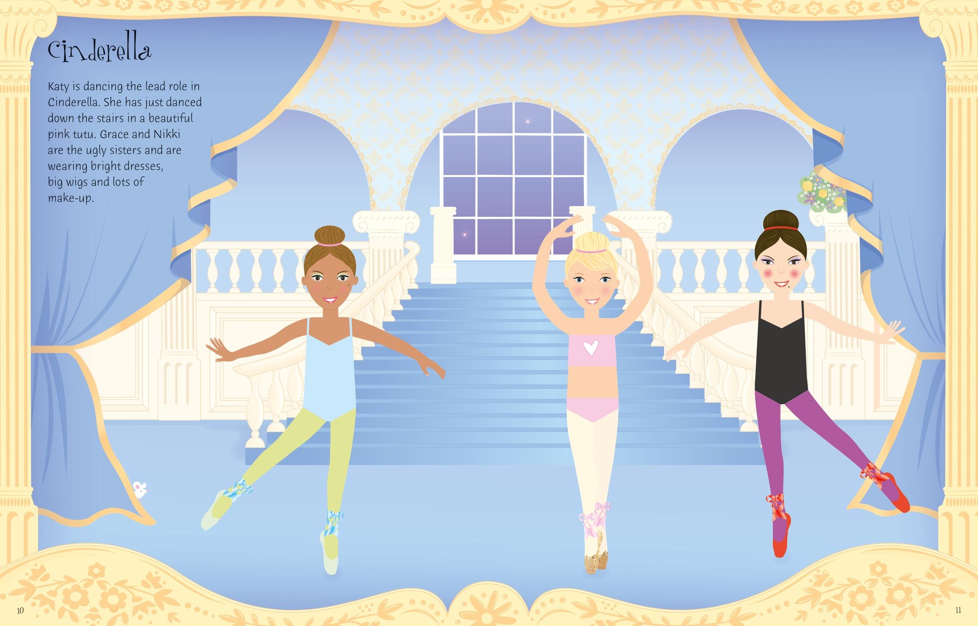 Sticker Dolly Dressing Ballerinas