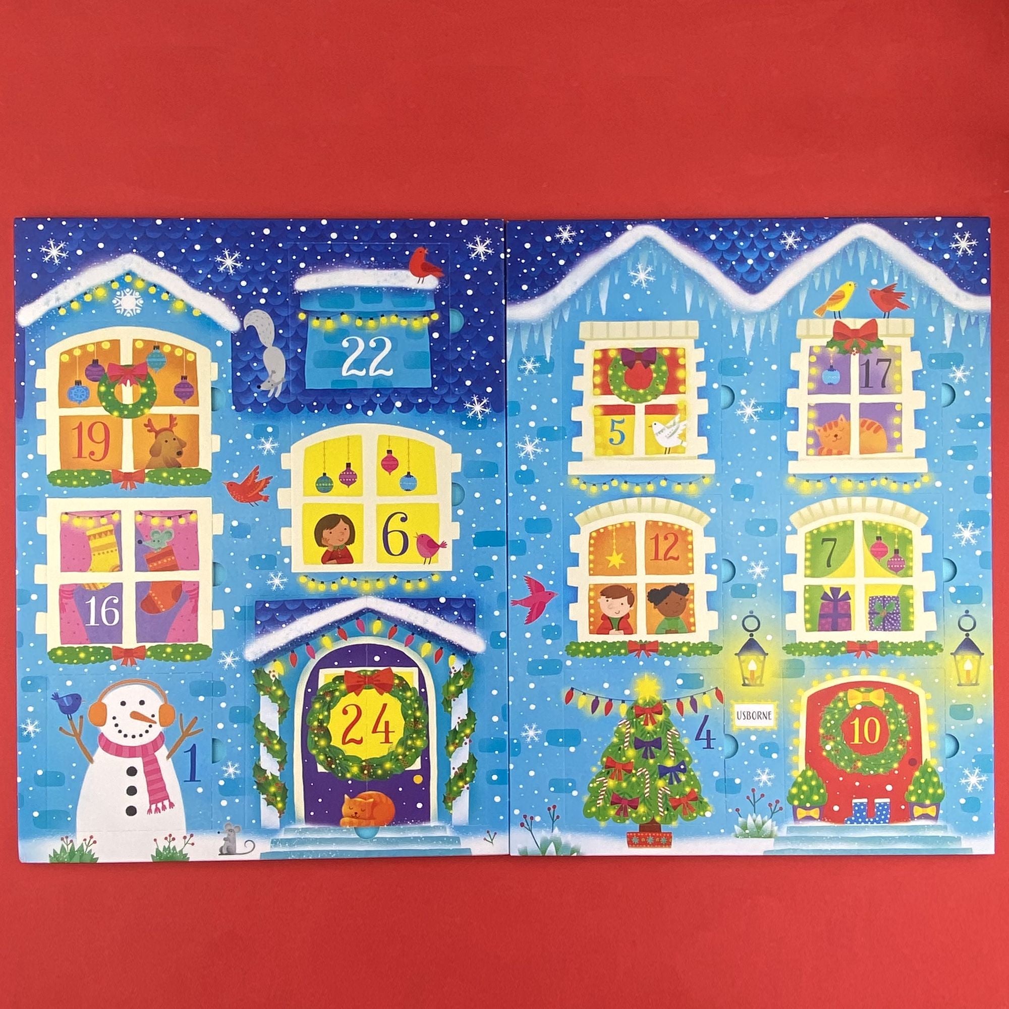 Usborne Advent Calendar Book Collection