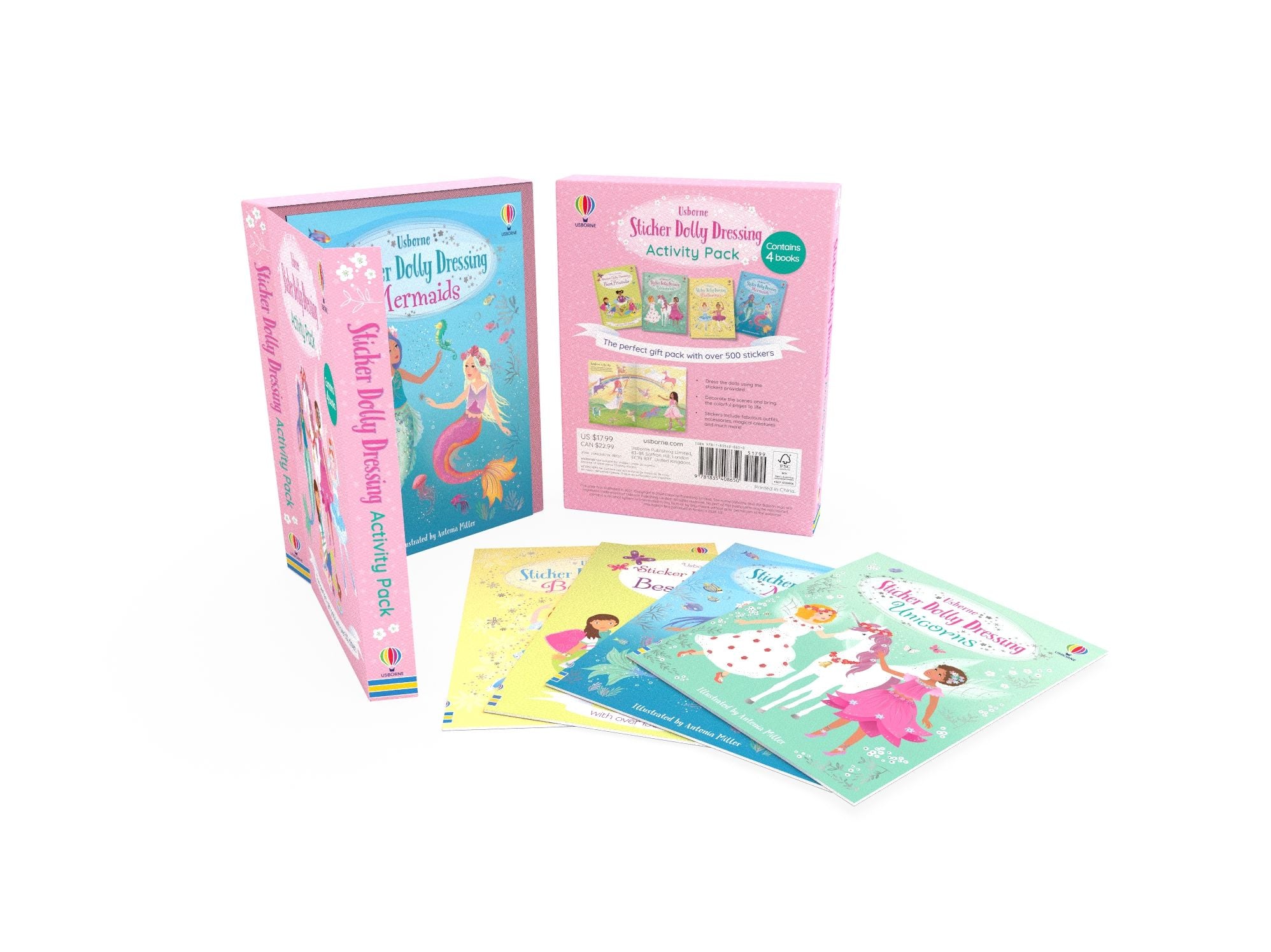 Sticker Dolly Dressing Activity Pack: Unicorns, Mermaids, Ballerinas & Best Frie
