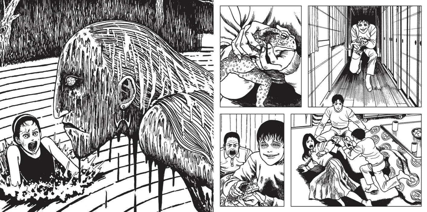 Junji Ito Collection: A Twisted Horror Coloring Book
