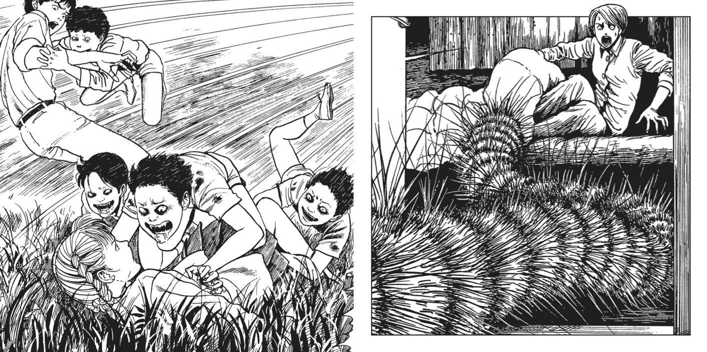 Junji Ito Collection: A Twisted Horror Coloring Book