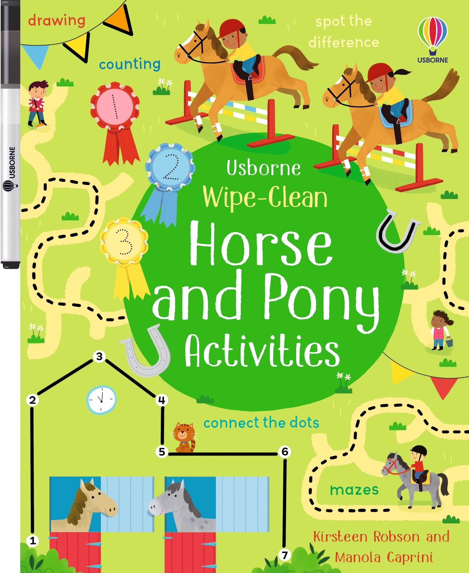 Wipe-Clean Horse and Pony Activities