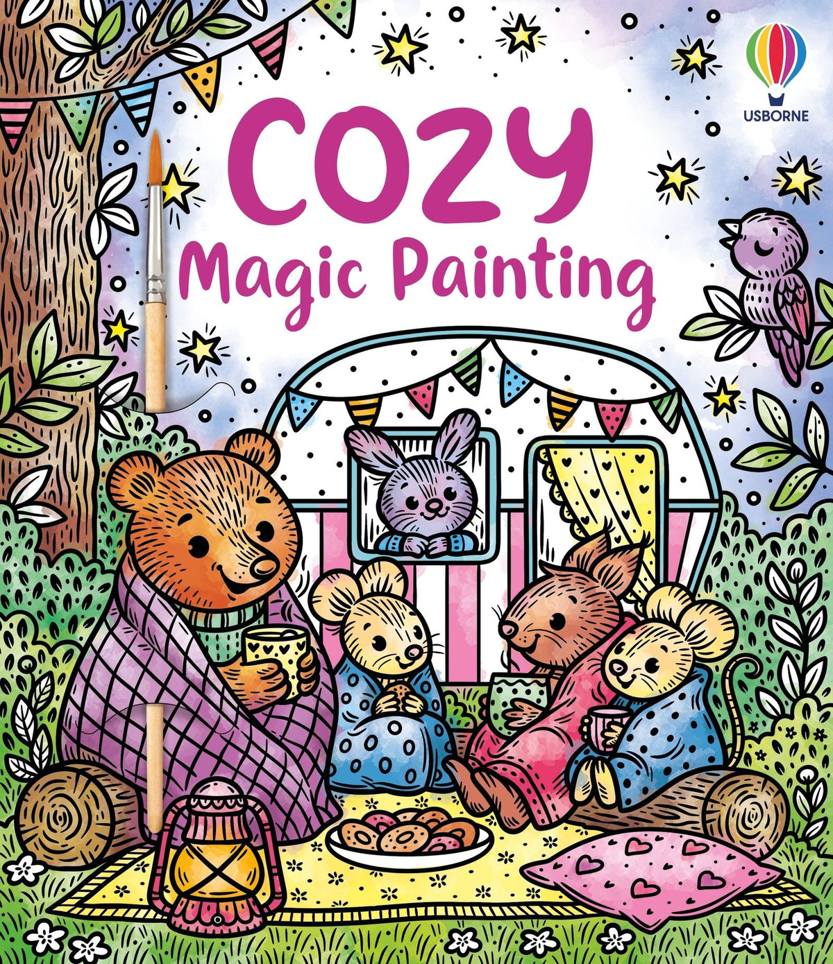 Cozy Magic Painting Book
