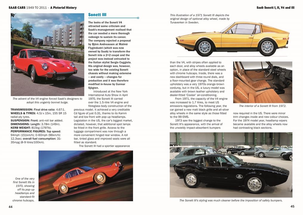 SAAB Cars 1949 to 2011: A Pictorial History