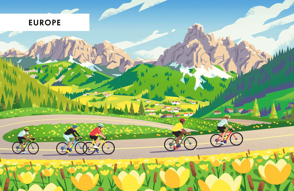 Lonely Planet Epic Bike Trips of the World: 200 Unforgettable Cycling Adventures Packed with Photos, Maps & Inspiring Stories The Perfect Gift for Travel Loving Cyclists